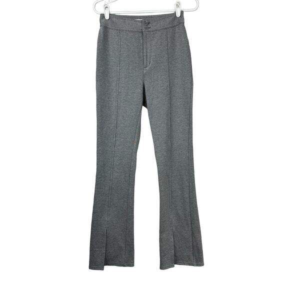 Anthropologie Maeve Wide Leg Pants front Seam and Front Slit Trousers 2 - Picture 2 of 14